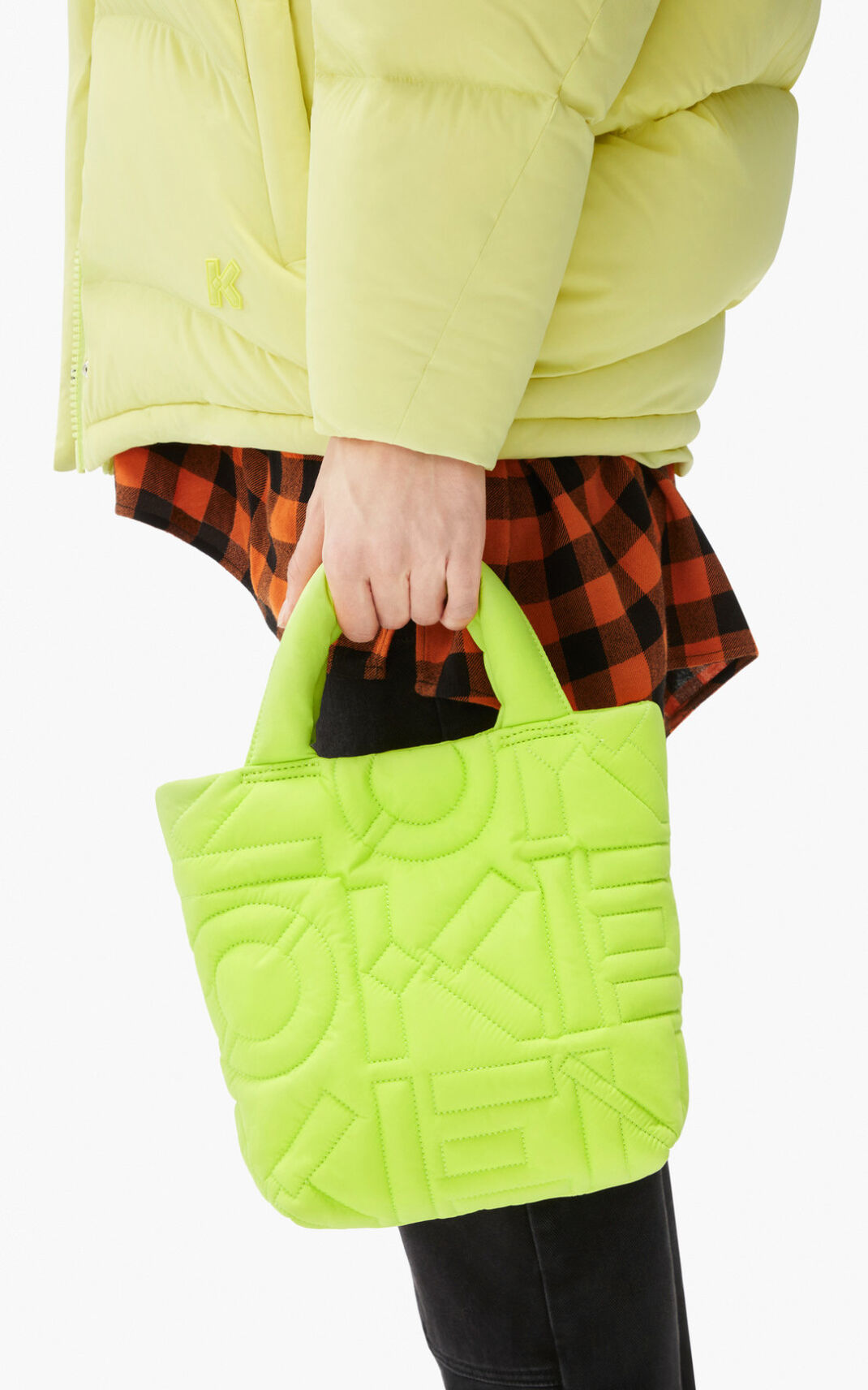 Bolso Shopping Kenzo Arctik small Hombre Verde Claro - SKU.9014324